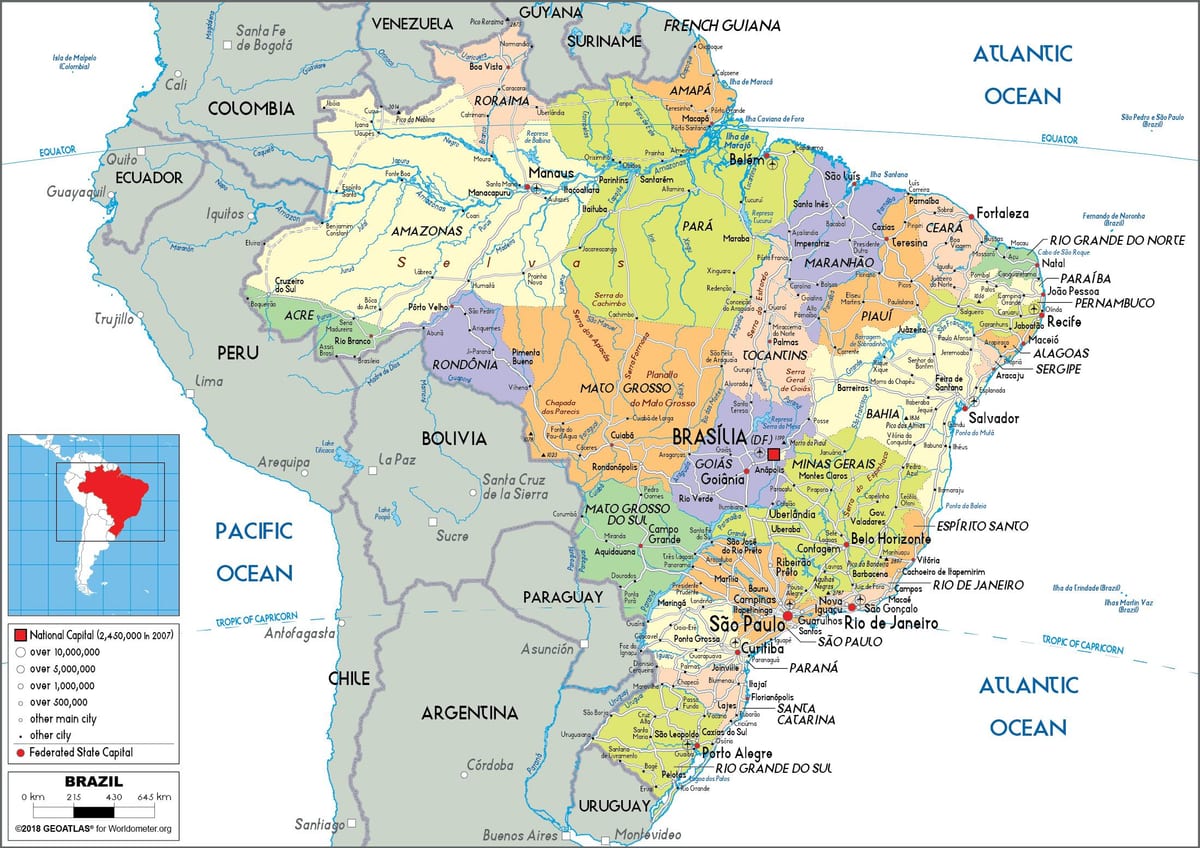 Le brésil à la carte